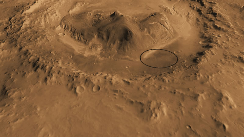 Curiosity - Gale crater